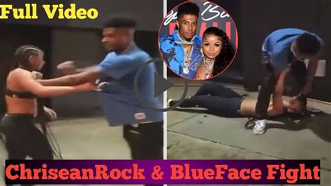 chriseanrock fight|Blueface Gets in Bizarre Fight with Chrisean Rock in。